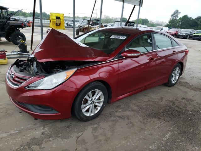HYUNDAI SONATA GLS 2014 with VIN 5NPEB4AC3EH905150 - Photo from auction