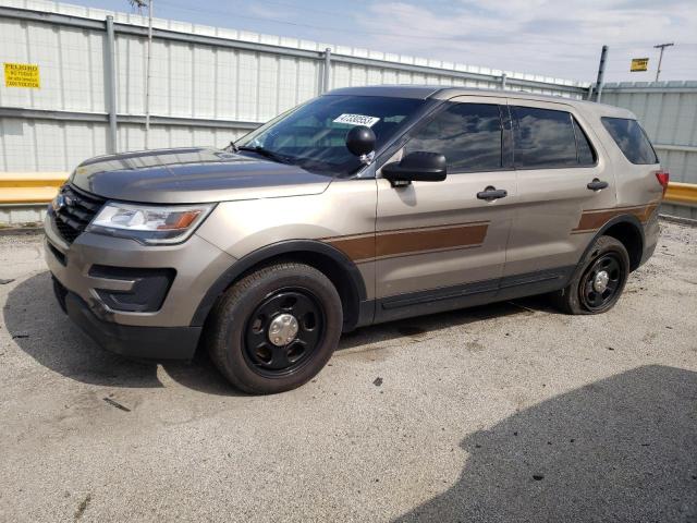 FORD EXPLORER P 2017 with VIN 1FM5K8AR8HGD25893 - Photo from auction