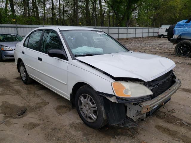 Photo 4 from auction – 2001 HONDA CIVIC LX with VIN 2HGES16511H515452