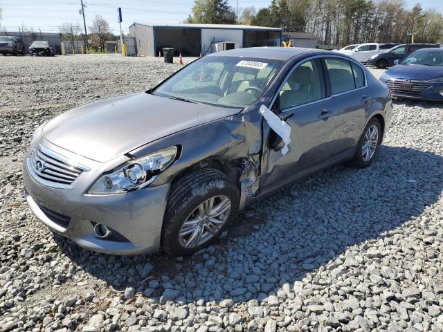 INFINITI G37 BASE 2013 with VIN JN1CV6AP9DM724798 - Photo from auction