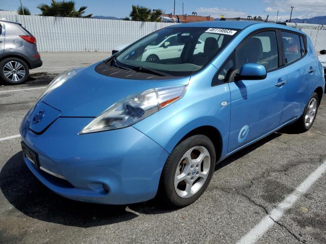 NISSAN LEAF SV 2012 with VIN JN1AZ0CP2CT015009 - Photo from auction