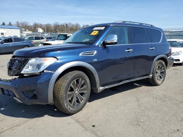 NISSAN ARMADA SV 2017 with VIN JN8AY2NC8H9509518 - Photo from auction