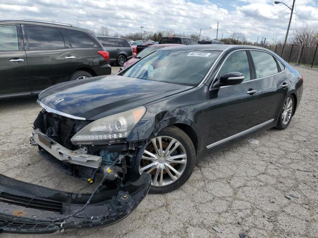 HYUNDAI EQUUS SIGN 2011 with VIN KMHGH4JF3BU040467 - Photo from auction