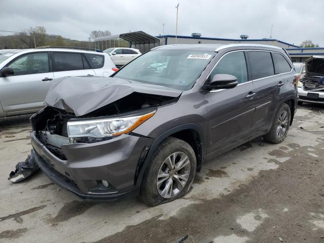 TOYOTA HIGHLANDER 2016 with VIN 5TDJKRFH0GS324413 - Photo from auction