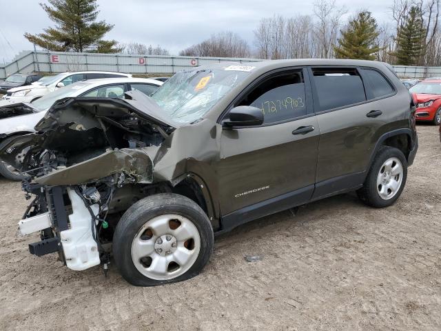 Photo 1 from auction – 2016 JEEP CHEROKEE S with VIN 1C4PJLAS4GW128441