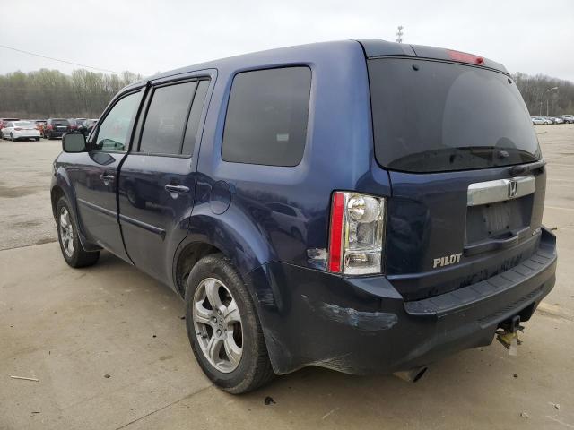 Photo 2 from auction – 2013 HONDA PILOT EXL with VIN 5FNYF4H60DB025716
