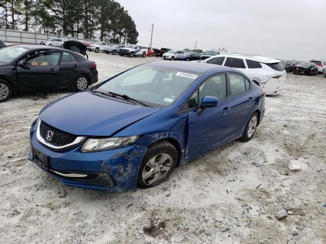HONDA CIVIC LX 2015 with VIN 19XFB2E51FE042004 - Photo from auction