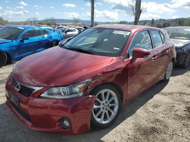 LEXUS CT 200 2013 with VIN JTHKD5BH4D2131213 - Photo from auction