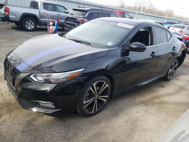NISSAN SENTRA SR 2020 with VIN 3N1AB8DV4LY279906 - Photo from auction