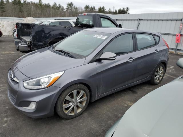 HYUNDAI ACCENT GLS 2014 with VIN KMHCU5AE1EU142278 - Photo from auction