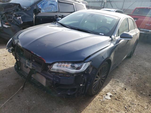 LINCOLN MKZ RESERV 2017 with VIN 3LN6L5EC9HR636084 - Photo from auction