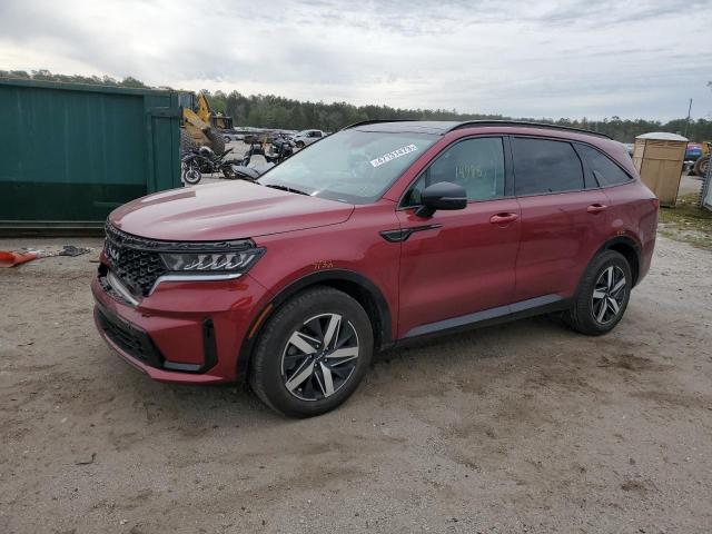 KIA SORENTO S 2022 with VIN 5XYRL4LC4NG087754 - Photo from auction