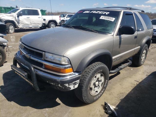 CHEVROLET BLAZER 2002 with VIN 1GNCT18W92K168639 - Photo from auction
