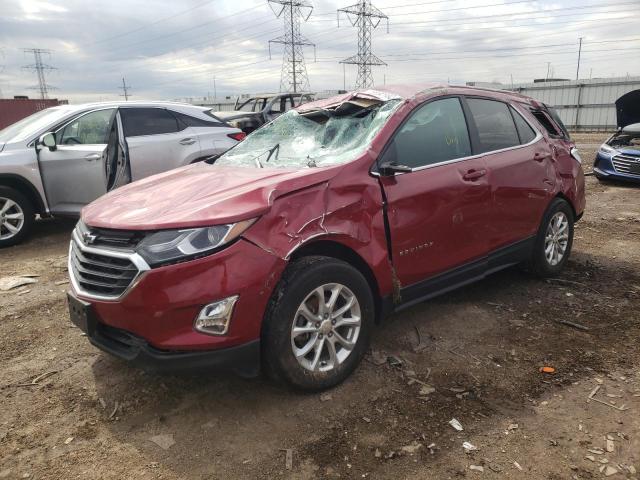 CHEVROLET EQUINOX LT 2021 with VIN 3GNAXKEV3ML336709 - Photo from auction