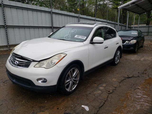 INFINITI EX35 BASE 2012 with VIN JN1AJ0HP6CM400535 - Photo from auction
