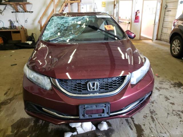 Photo 5 from auction – 2015 HONDA CIVIC LX with VIN 19XFB2F56FE238910
