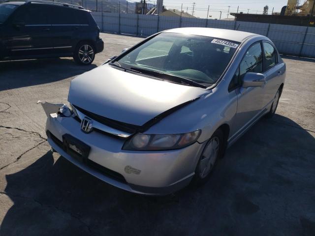 HONDA CIVIC HYBR 2007 with VIN JHMFA36287S001640 - Photo from auction