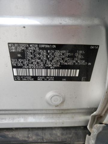 Photo 14 from auction – 2014 TOYOTA RAV4 LE with VIN JTMZFREV3ED035811