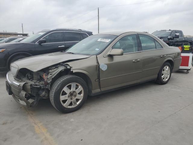 LINCOLN LS 2002 with VIN 1LNHM86S72Y677657 - Photo from auction