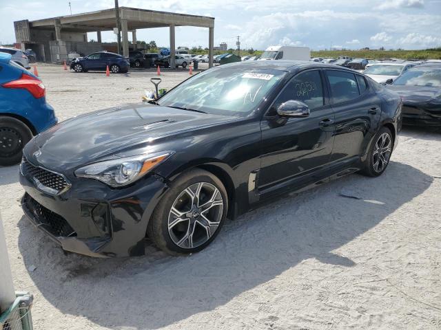 KIA STINGER 2021 with VIN KNAE15LAXM6097826 - Photo from auction