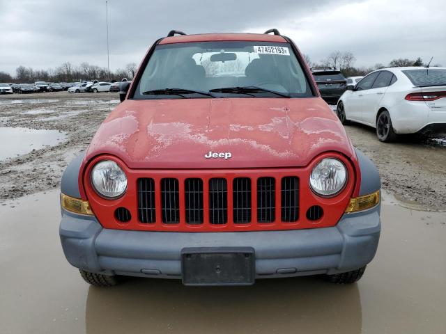 Photo 5 from auction – 2005 JEEP LIBERTY SP with VIN 1J4GL48K05W609199