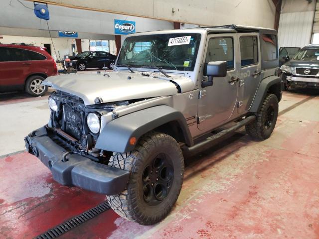 JEEP WRANGLER U 2014 with VIN 1C4BJWDG3EL222120 - Photo from auction