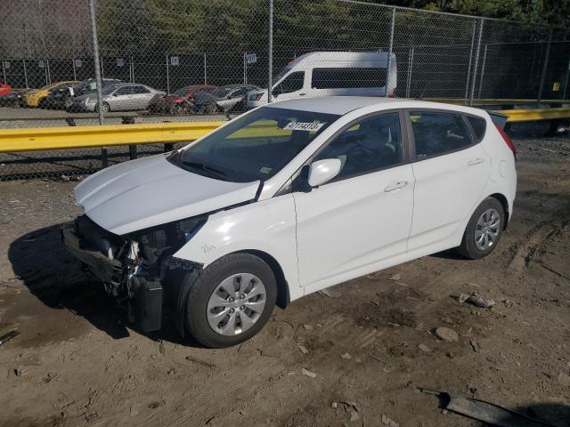 HYUNDAI ACCENT SE 2017 with VIN KMHCT5AE5HU345634 - Photo from auction