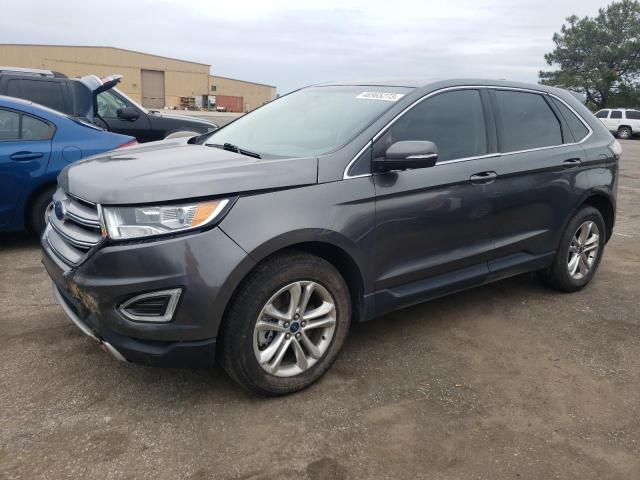 FORD EDGE SEL 2017 with VIN 2FMPK4J82HBB10882 - Photo from auction