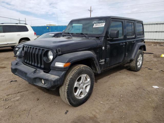 JEEP WRANGLER U 2021 with VIN 1C4HJXDN7MW648047 - Photo from auction