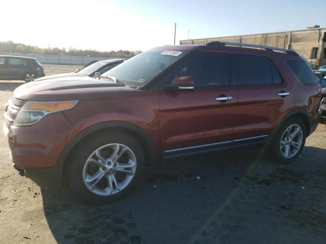 FORD EXPLORER L 2014 with VIN 1FM5K7F8XEGB07802 - Photo from auction
