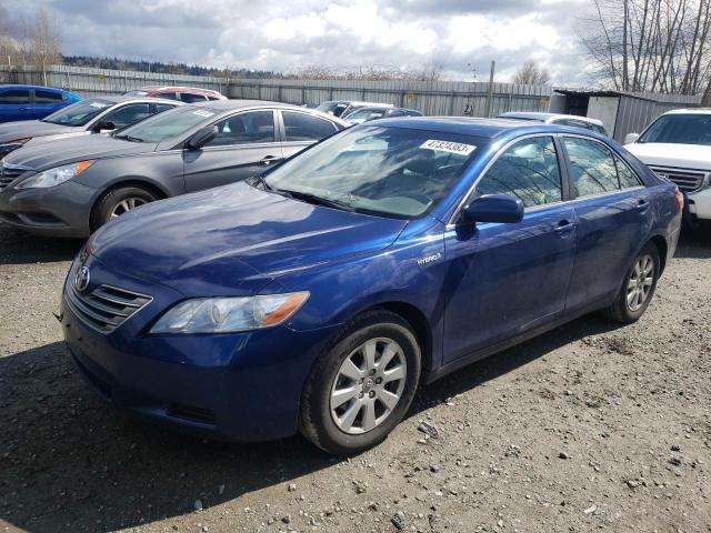 TOYOTA CAMRY HYBR 2007 with VIN JTNBB46K873016406 - Photo from auction
