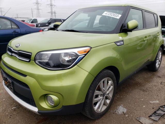 KIA SOUL + 2018 with VIN KNDJP3A57J7892932 - Photo from auction