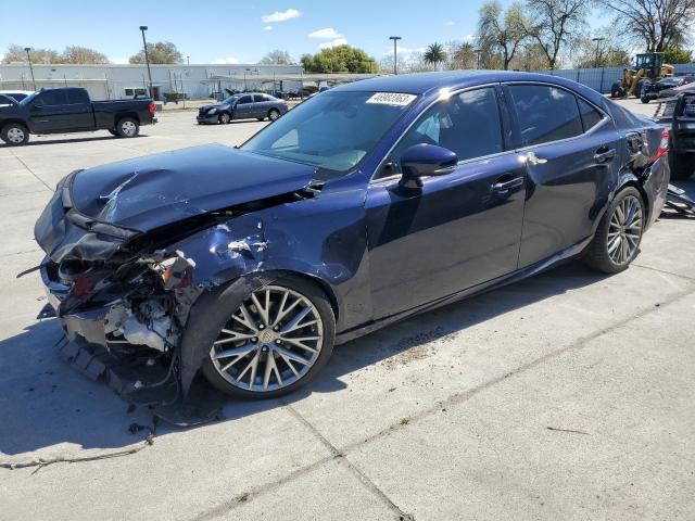 LEXUS IS 250 2014 with VIN JTHBF1D28E5006663 - Photo from auction