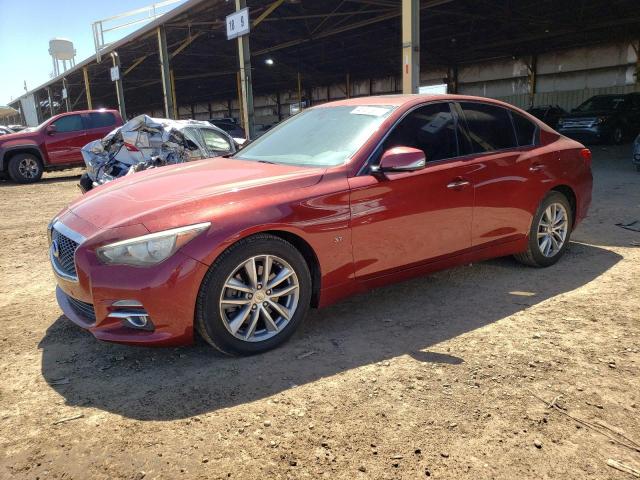 INFINITI Q50 BASE 2014 with VIN JN1BV7AR1EM688786 - Photo from auction