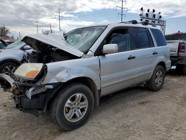 HONDA PILOT EXL 2005 with VIN 2HKYF18795H569447 - Photo from auction