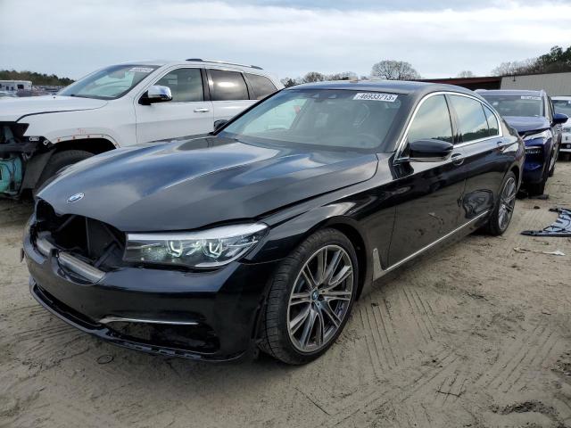 BMW 740 I 2016 with VIN WBA7E2C57GG547512 - Photo from auction