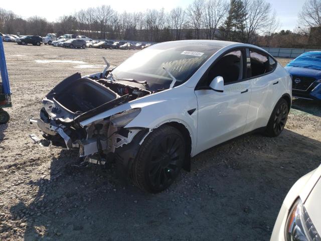 TESLA MODEL Y 2023 с VIN 7SAYGDEF8PF670252 - Фото с аукциона
