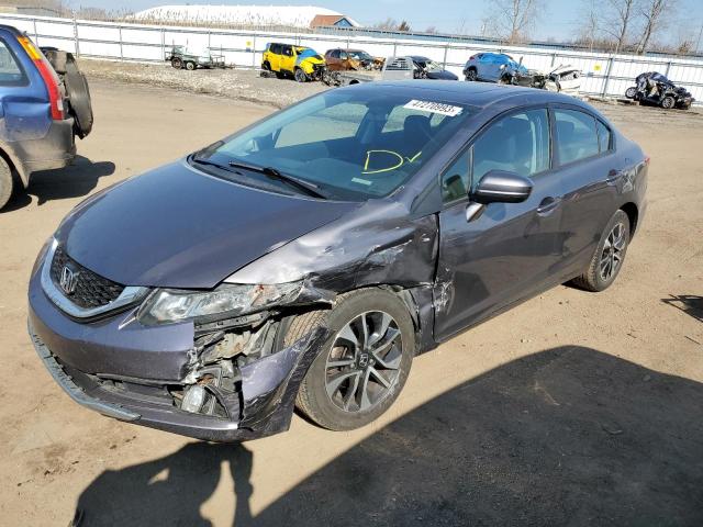 HONDA CIVIC EX 2015 with VIN 19XFB2F85FE001965 - Photo from auction