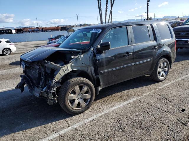 HONDA PILOT EXLN 2014 with VIN 5FNYF3H73EB024256 - Photo from auction