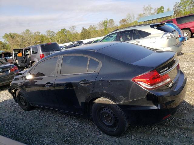 Photo 2 from auction – 2013 HONDA CIVIC LX with VIN 19XFB2F52DE223057