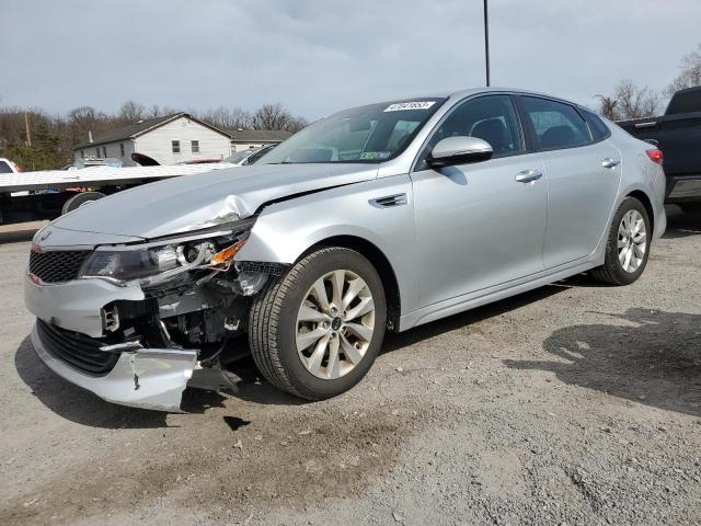 KIA OPTIMA LX 2018 with VIN 5XXGT4L35JG261160 - Photo from auction