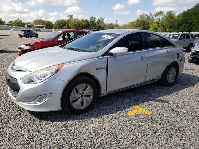 HYUNDAI SONATA HYB 2014 with VIN KMHEC4A44EA118507 - Photo from auction