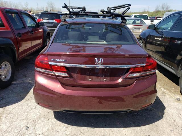 Photo 6 from auction – 2015 HONDA CIVIC EXL with VIN 19XFB2F99FE063507
