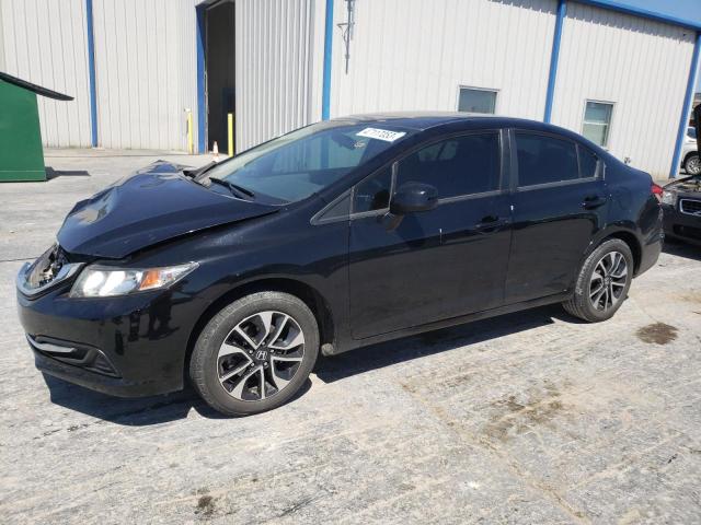 HONDA CIVIC EX 2013 with VIN 19XFB2F89DE091263 - Photo from auction