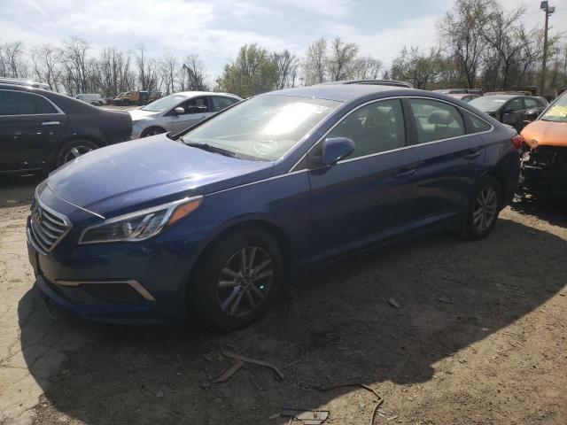 HYUNDAI SONATA SE 2017 with VIN 5NPE24AF2HH514599 - Photo from auction
