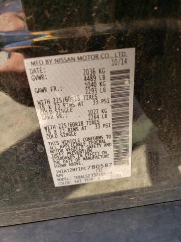 Photo 14 from auction – 2015 NISSAN ROGUE S with VIN 5N1AT2MT1FC780587