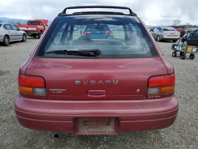Photo 6 from auction – 1995 SUBARU IMPREZA L with VIN JF1GF635XSH815775