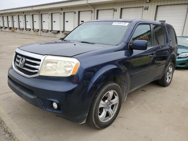 HONDA PILOT EXL 2013 with VIN 5FNYF4H60DB025716 - Photo from auction
