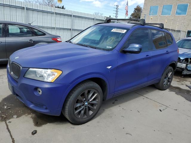 BMW X3 XDRIVE2 2013 with VIN 5UXWX9C51D0A16975 - Photo from auction