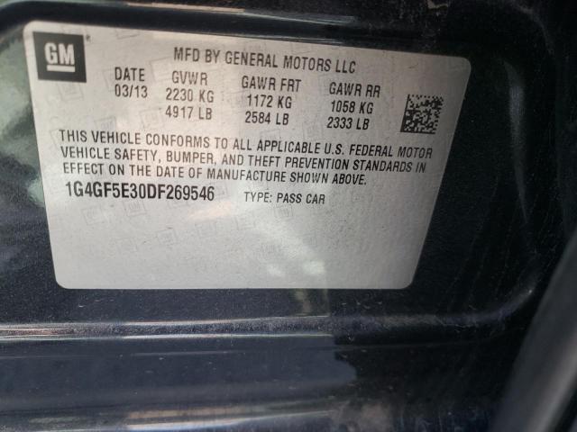 Photo 14 from auction – 2013 BUICK LACROSSE P with VIN 1G4GF5E30DF269546
